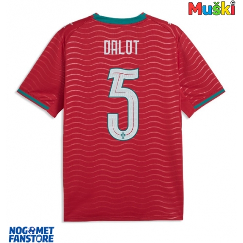 Portugal Diogo Dalot #5 Domaci Dres SP 2026 Kratak Rukav